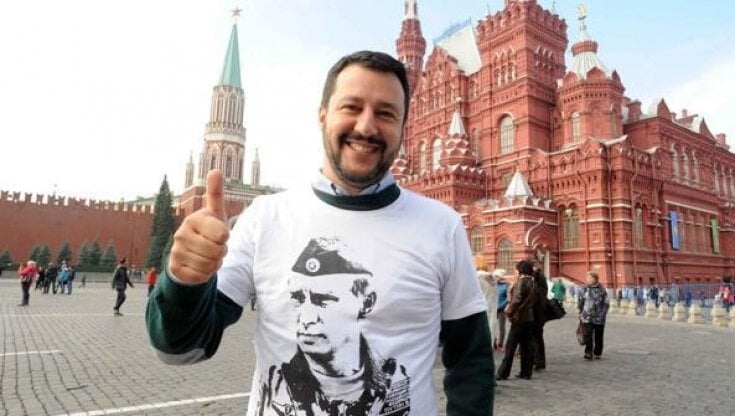 Partiti italiani Russia Matteo Salvini