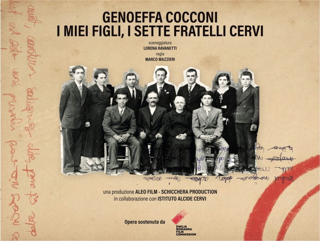 Genoeffa Cocconi e i sette fratelli Cervi