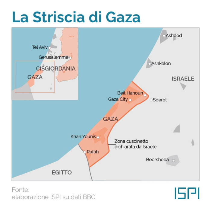 striscia di Gaza ISPI.