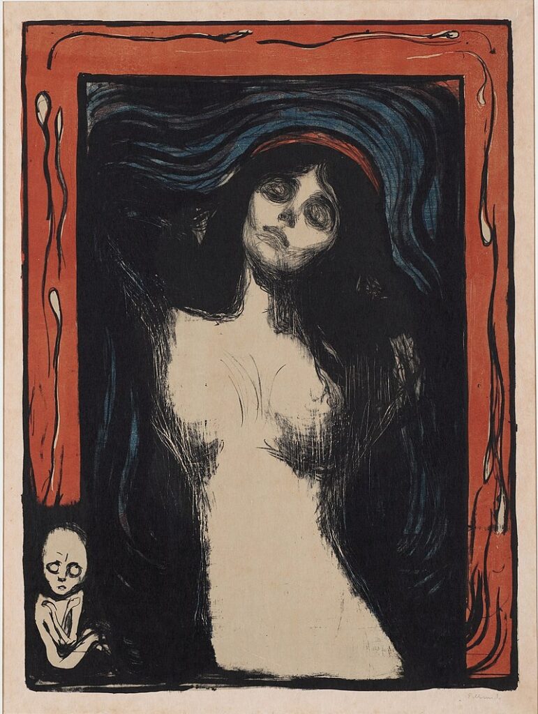 Edvard Munch, Madonna.